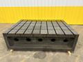 60&quot; X 84&quot; X 24&quot; T-SLOTTED LAYOUT RISER TABLE / FLOOR PLATE: STOCK #19729