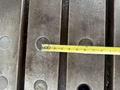 74" X 50" X 6" T-SLOT BOLSTER PLATE. STOCK #0113426