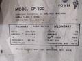 200 AMP MILLER MODEL #CP-200 WELDER WITH WIRE FEED: STOCK #20766
