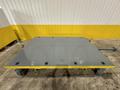 10,000 LBS X 120” X 78” HEAVY DUTY ROLLING TRANSFER CARTS: STOCK #19972