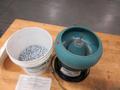 Raytech Tumble-Vibe and 1/3 Bucket of Deburring Media- Auction Item