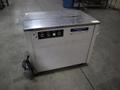 ULINE H-959 Poly Strapping Machine, Semi-Automatic, Portable on Casters- Auction Item