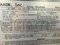 AAON DANDELION HEAT PUMP  -  WVA-048-E-0-1-4-AA0-JC