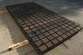 144&#039; X 73&#039; X 4&#039; SOILD STEEL T SLOTTED FLOOR PLATE: STOCK #73340