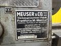 20" X 84" MEUSER MODEL #M1L-34828 ENGINE LATHE, 2" HOLE &amp; METRIC: YOBRO #25402
