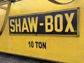 10 TON X 57’ SHAW-BOX DOUBLE GIRDER OVERHEAD BRIDGE CRANE, WITH 12.5 TON SHAW-BOX HOIST: YOBRO #24731