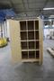 Wood Large 2 Door Multi Slot Cabinets (2pcs) Matched Pair- Auction Item