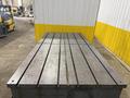 60" X 120" T-SLOTTED LAYOUT TABLE / FLOOR PLATE WITH COOLANT TROUGHS: YOBRO #25558