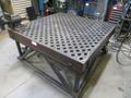 Heavy Duty Welding Table 60&quot; x 60&quot; w Stand, Portable on Casters- Auction Item