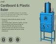 2022 MIL-TEK MODEL #2102 ECODRIVE CARDBOARD &amp; PLASTIC HYDRAULIC BALER: YOBRO #25843