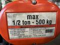 1/2 Ton CM Lodestar Electric Hoist F2, Two-Speed, 8' Lift, Pendant, Trolley