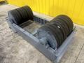 120,000 LB / 60 TON RANSOME PANDJIRIS TANK TURNING ROLLS - POWER &amp; IDLER SET: STOCK 13386