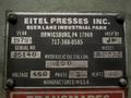 250 TON EITEL MODEL #RP250 HYDRAULIC C-FRAME STRAIGHTENING PRESS: STOCK #18267