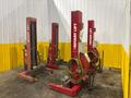 (4) 15,000 LBS ROTARY MODEL #HP415-100 HEAVY DUTY MOBILE COLUMN LIFT JACKS: YOBRO #24470