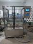 Liquid Filling Line with Automatic 4 Nozzle Servo Gear Pump Filler, Lid Presser, Labeler, Turntables, and Conveyors, 2024