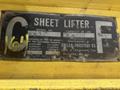 10,000 LBS CULLEN FRIESTEDT ADJUSTABLE PARALLELOGRAM SHEET LIFTER: STOCK #17887
