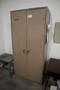 Equipto Metal Cabinet and Contents - 2 Door - (8)Shelves- Auction Item