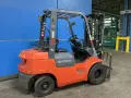 TOYOTA 4950 LBS PROPANE FORKLIFT  -  7FGCU25