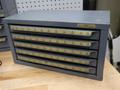 Huot Number Wire Guage Drill Index 5 Drawer- Auction Item