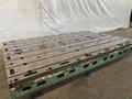 96&quot; X 144&quot; X 12&quot; GIDDINGS AND LEWIS T-SLOTTED FLOOR PLATE. STOCK # 1163121