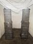 20" WIDE X 80" TALL X 24" DEEP T-SLOTTED ANGLE PLATE SET. STOCK # 0223026
