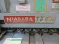 Niagara Model 76B 1/4 Power Squaring Shear with  5&#039; Squaring Arm and 2-Front Sheet Supports- Auction Item