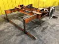 10,000 LBS X 84" X 26" TO 62" WIDE BUSHMAN ADJUSTABLE SHEET LIFTER:STOCK # 4124