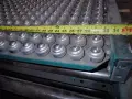 AUTOMATED CONVEYOR SYSTEMS 31" x 120" ROLLER CONVEYOR W/BALL TRANSFER CONVEYOR