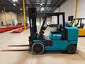15,500 LBS MITSUBISHI MODEL #FGC70K LP GAS FORKLIFT: YOBRO #25784