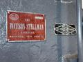 100 TON WATSON-STILLMAN HYDRAULIC H FRAME STYLE STRAIGHTENING PRESS. STOCK # 0875226
