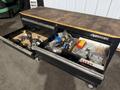 10 DRAWER HUSKY TOOL CART CABINET WITH CASTERS: STOCK 16463