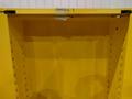 45 GALLON X 2 DOOR EAGLE FLAMMABLE MATERIALS MODEL #4510X STORAGE CABINET, 43” X 18” X 65” HIGH: YOBRO  #22012