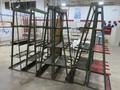 Pollard 3-Shelf Metal Stock Racks 3' Wide x 2' Deep x 7 High , (6) Total- Auction Item
