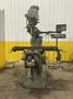 2 HP BRIDGEPORT SERIES I VERTICAL RAM TYPE KNEE MILL, WITH DRO &amp; POWER FEEDS: YOBRO #25285