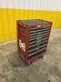9 DRAWER X 27" X 18" RED TOOL BOX PARTS CABINET: STOCK  #22172