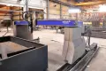 USED MESSER 8' X 30' PLATE MASTER II 400 AMP HIGH-DEFINITION CNC PLASMA CUTTER