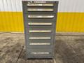 8 DRAWER LYON 30" X 27.5" X 59" INDUSTRIAL PARTS STORAGE CABINET: YOBRO #24024