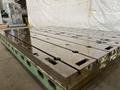 96&quot; X 144&quot; X 12&quot; GIDDINGS AND LEWIS T-SLOTTED FLOOR PLATE. STOCK # 1163121