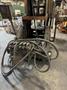 Hall model 3Hsx molding machine 36x46 front platen, 32&quot; x 46&quot; rear platen, front ejection, controls and tie bars, casting catcher, no hydraulics
