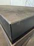 124&quot; X 50&quot; STEEL DRILLED &amp; TAPPED LAYOUT TABLE W/ STAND. STOCK # 0667025.