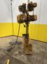 10,000 LB (5 TON) HARRINGTON MOTORIZED CHAIN HOIST W/ POWER TROLLEY: STOCK #19954