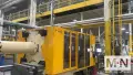 550 TON 39.3 OZ HUSKY MODEL H500RS80/65 INJECTION MOLDING MACHINE MFG 2011 (2) available