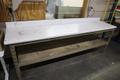 Formica Top Long Shipping Desk with Lower Shelf- Auction Item