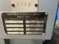 BETTER ENGINEERING MFG. INC. 29.5” TURNTABLE DIAMETER / 36” WORKING HEIGHT STAINLESS STEEL PARTS WASHER  -  F-3000-P