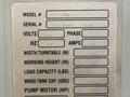 48&quot; TABLE X 72&quot; HIGH PMW MODEL #812-72 ROTARY TABLE PARTS WASHER, ELECTRIC HEAT: STOCK #21884