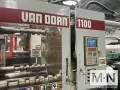 1100 TON 139 OZ VAN DORN MODEL 1100-6800 CALIBER INJECTION MOLDING MACHINE MFG 2001