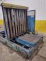 20,000 LBS BRANER HYDRAULIC COIL UPENDER WITH POWER FEED CONVEYOR: YOBRO #25238