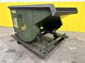 1/2 YARD (46" x 36" x 30") X 5000 LBS AMERICAN PORTABLE DUMP HOPPER ON CASTERS: STOCK 20071