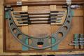 Mitutoyo 12"-16" Micrometer w Standards, Wood Case- Auction Item