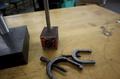 Black Granite Height Stand with Yuasa 1" Travel Indicator, Vee Block, and Mag Base Indicator Stand- Auction Item